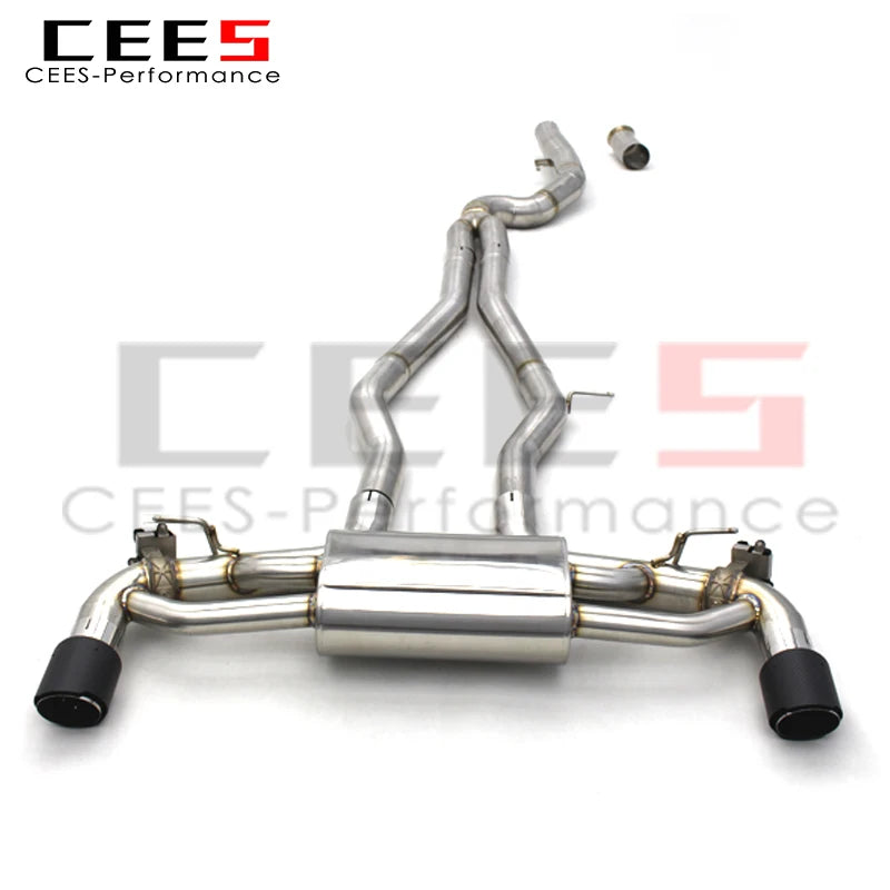 CEES For BMW M240i M240 B58 3.0T 2017-2023 High Performance Car Exhaust System Stainless Steel Catbak Exhaust