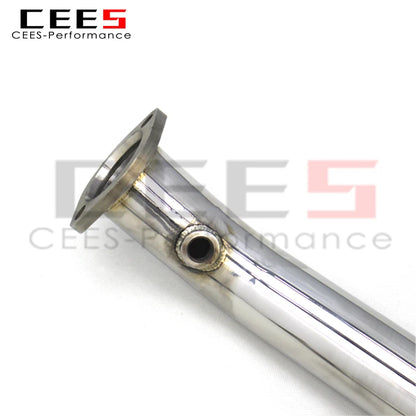 CEES For BMW M3 E90/E92/E93 V8 4.0L 2008-2013 Mid pipe 304 Stainless Steel Exhaust Pipes Car Exhaust System