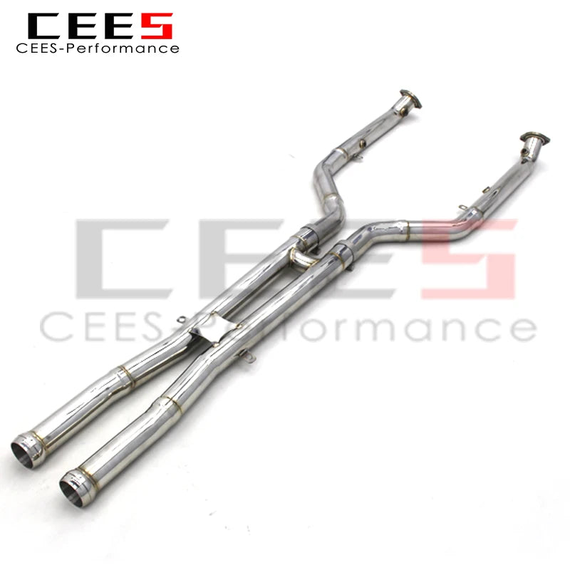 CEES For BMW M3 E90/E92/E93 V8 4.0L 2008-2013 Mid pipe 304 Stainless Steel Exhaust Pipes Car Exhaust System