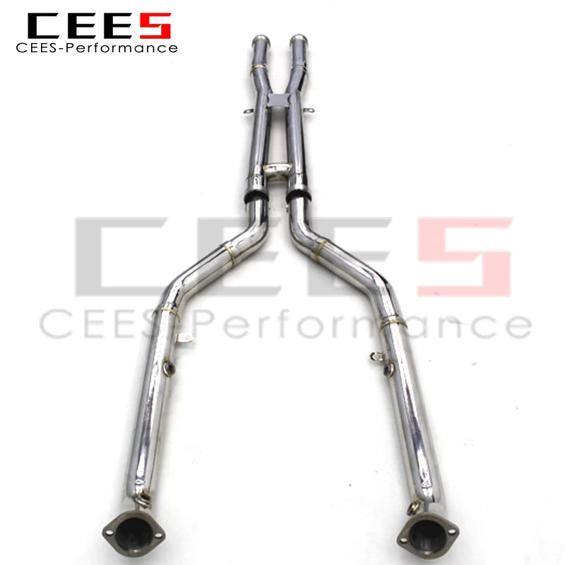 CEES For BMW M3 E90/E92/E93 V8 4.0L 2008-2013 Mid pipe 304 Stainless Steel Exhaust Pipes Car Exhaust System