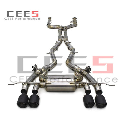 CEES Catback Exhaust For BMW M3/M4 G80/G82 3.0T 2020-2025 Titanium Sprot valvetronic Exhaust  Assembly