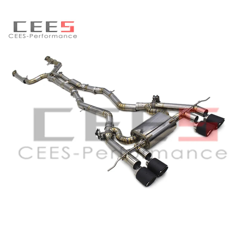 CEES Catback Exhaust For BMW M3/M4 G80/G82 3.0T 2020-2025 Titanium Sprot valvetronic Exhaust  Assembly