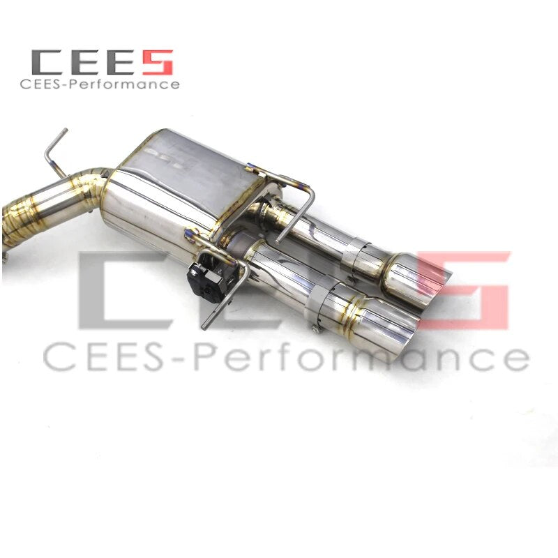 CEES For BMW M5 E60 5.0 2003-2010 Performance Titanium Exhaust Pipe Muffler Catback Exhaust System Escape