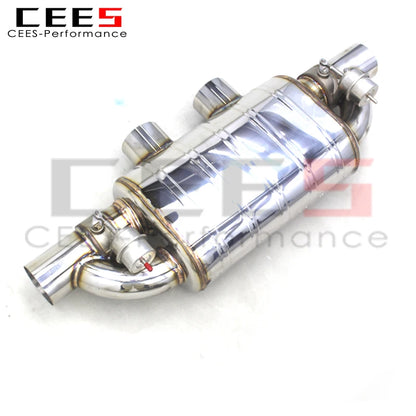 CEES For Various Models Universal Exhaust valve control Stainless Steel Exhaust Pipe Muffler Car Exhaust System