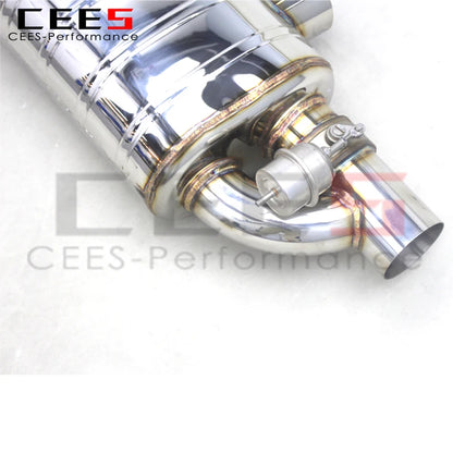 CEES For Various Models Universal Exhaust valve control Stainless Steel Exhaust Pipe Muffler Car Exhaust System