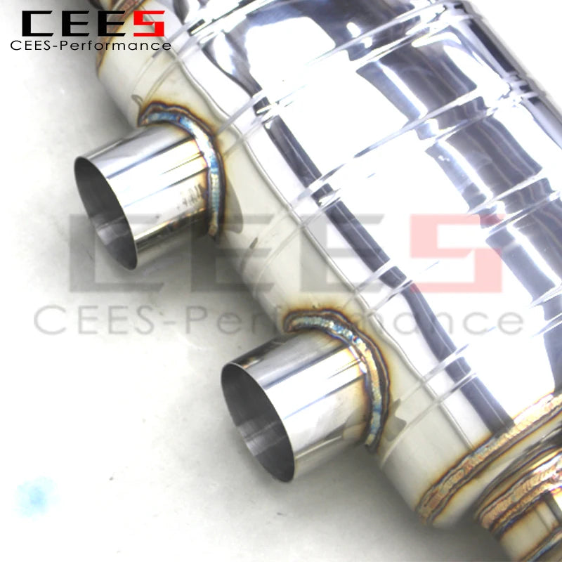 CEES For Various Models Universal Exhaust valve control Stainless Steel Exhaust Pipe Muffler Car Exhaust System