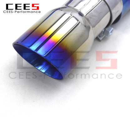 CEES Full exhaust Titanium Catback Exhaust Pipes downpipes For Mclaren 720s 4.0 2017-2019