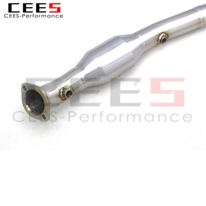 CEES High Performance Middle pipe/Mid pipe catted downpipe For BMW M3 E90/E92/E93 4.0L 2007-2013 Stainless Steel  exhaust pipes