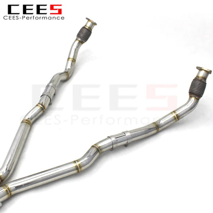 CEES High Quality Catback Exhaust For Audi S4/S5 B8 B8.5 3.0T 2013-2019 Exhaust System Stainless Steel Valve exhaust muffler