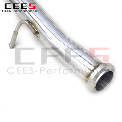 CEES High Performance  Exhaust Catless No Cat Downpipe For Mercedes-Benz G63 AMG W464 4.0T 2019-2023 Stainless Steel