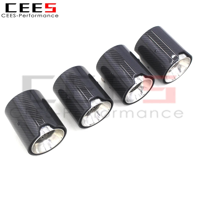 CEES M Performance Carbon Exhaust Tips For Bmw F87 M2 F80 M3 F82 F83 M4 M5 M6 M135i M235i M335I M435I Exhaust Nozzles Tails