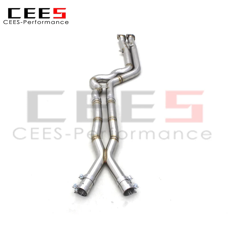 CEES Mid Pipe/Middle pipe For BMW X3M/X4M F97/F98 3.0T 2019-2023 Car Exhaust System Stainless Steel Exhaust Pipe