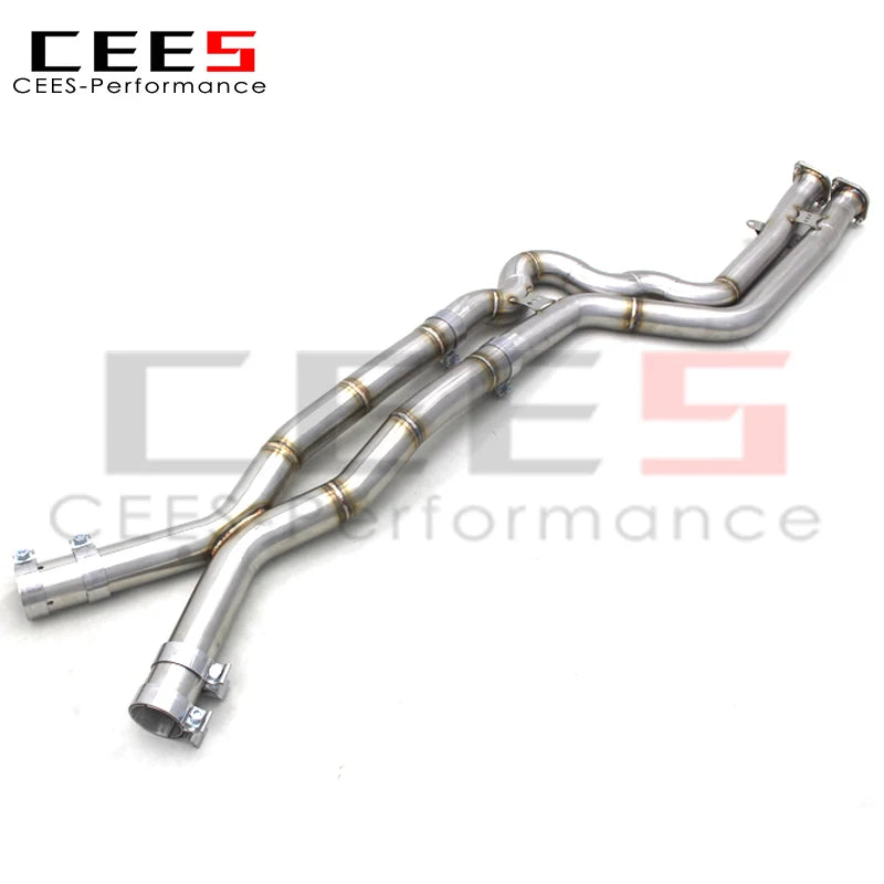 CEES Mid Pipe/Middle pipe For BMW X3M/X4M F97/F98 3.0T 2019-2023 Car Exhaust System Stainless Steel Exhaust Pipe