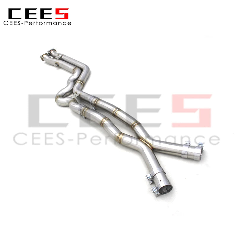 CEES Mid Pipe/Middle pipe For BMW X3M/X4M F97/F98 3.0T 2019-2023 Car Exhaust System Stainless Steel Exhaust Pipe