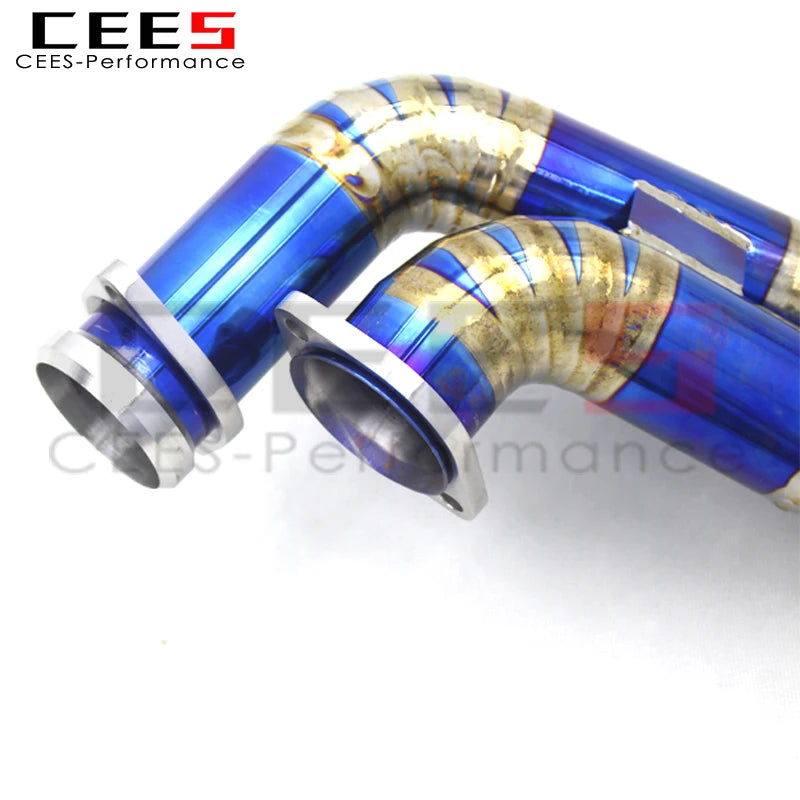 CEES Mid pipe For BMW M3 E46 2004-2006 Car Exhaust System Titanium alloy Exhaust Pipe