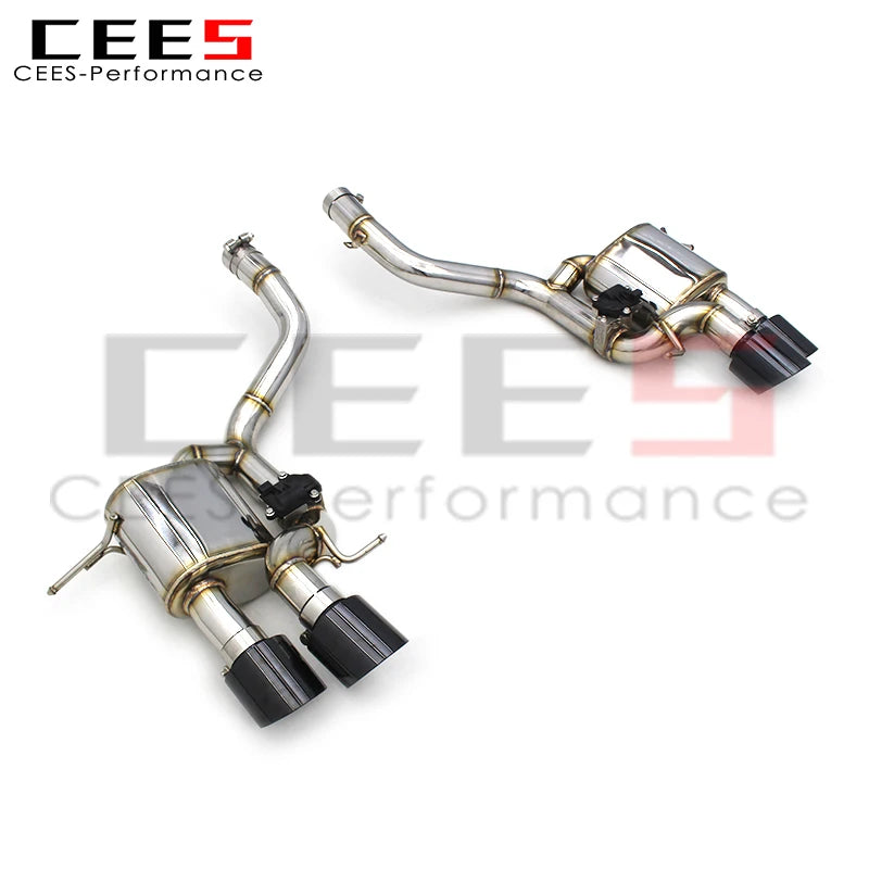 CEES Muffler Exhaust For Maserati Gran Turismo/GT/GTS 4.2/4.7 2007-2021 304 Stainless Steel Exhaust Pipes Racing Exhaust systems