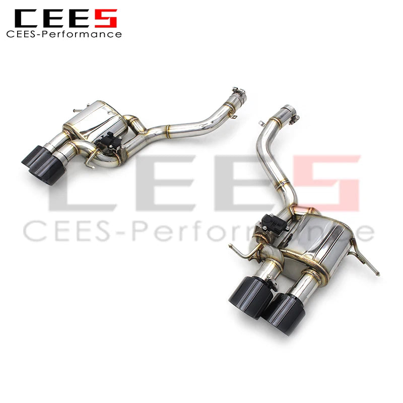 CEES Muffler Exhaust For Maserati Gran Turismo/GT/GTS 4.2/4.7 2007-2021 304 Stainless Steel Exhaust Pipes Racing Exhaust systems