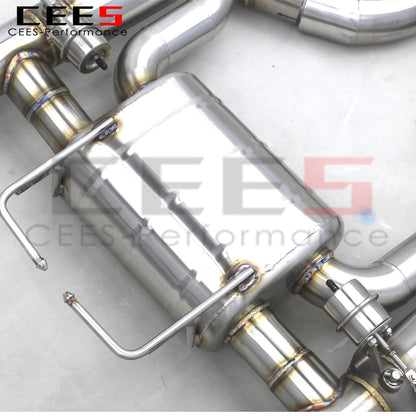 CEES Performance Catback For BMW M3 E90/E92/E93 4.0L 2008-2013  Exhaust Pipe Muffler Racing Valved Exhaust Systems