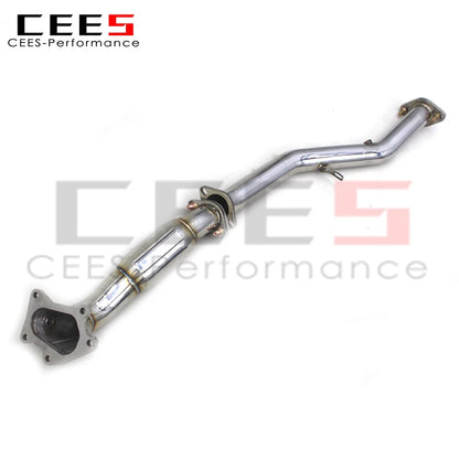 CEES Performance Engine Exhaust Downpipe For Subaru Impreza STI 2.0T 2003-2007 Car Exhaust System Stainless Steel Downpipe