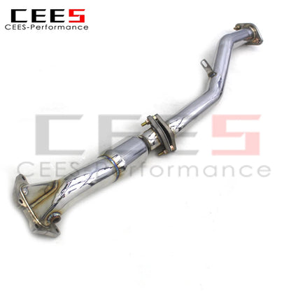 CEES Performance Engine Exhaust Downpipe For Subaru Impreza STI 2.0T 2003-2007 Car Exhaust System Stainless Steel Downpipe