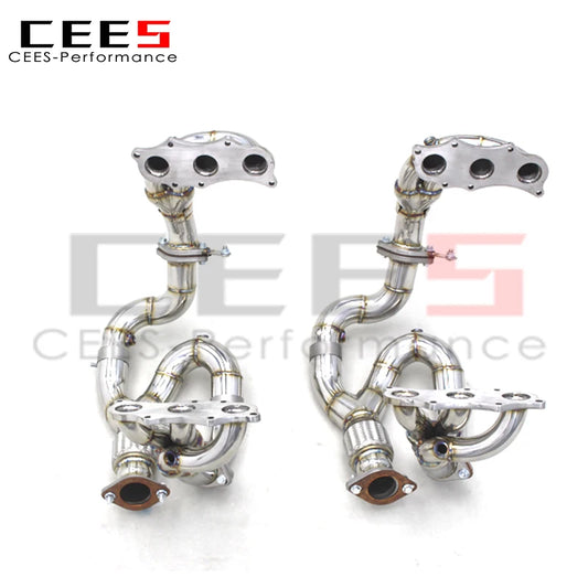 CEES Performance Exhaust manifold Header For LOTUS Evora 3.5 GT410 2017-2019 304 Stainless Steel Quality Engine vortex manifold
