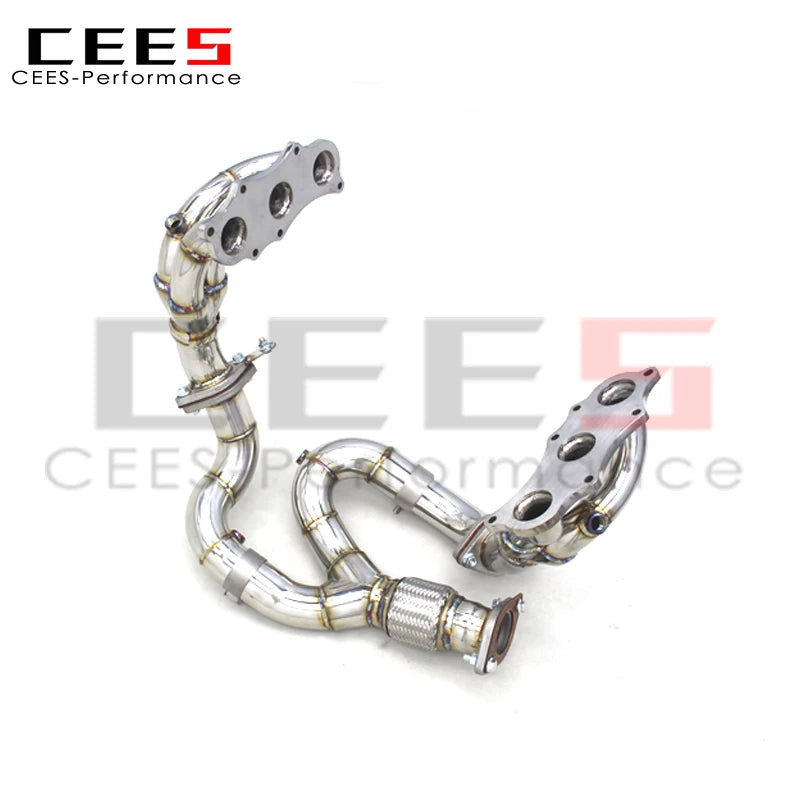 CEES Performance Exhaust manifold Header For LOTUS Evora 3.5 GT410 2017-2019 304 Stainless Steel Quality Engine vortex manifold