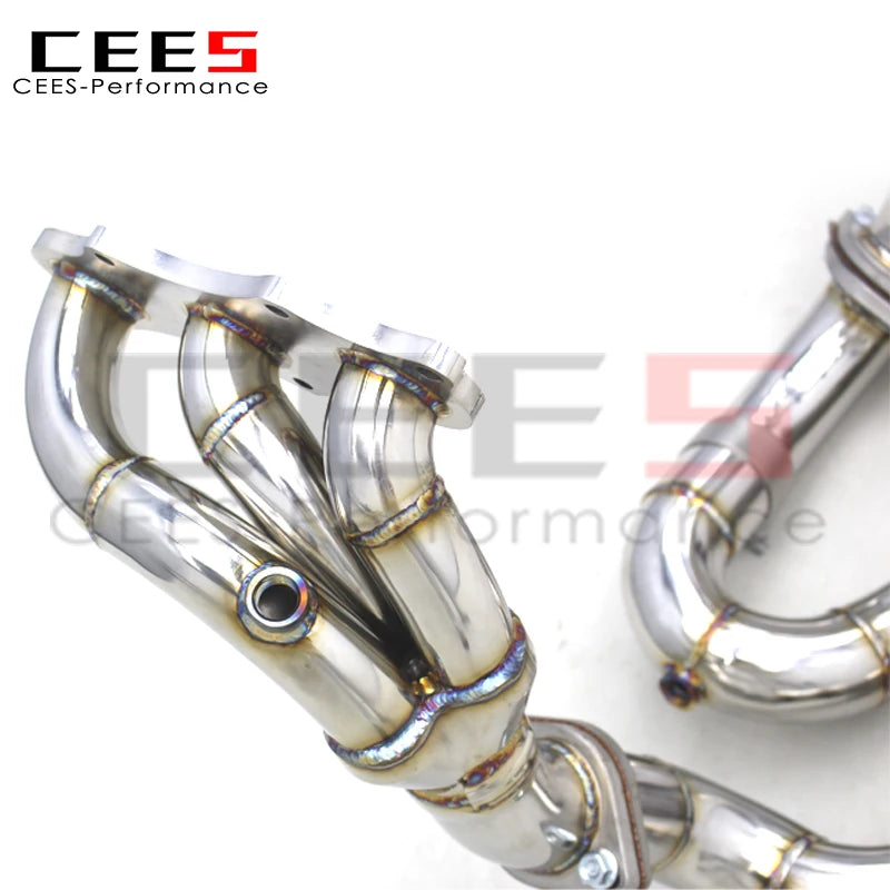 CEES Performance Exhaust manifold Header For LOTUS Evora 3.5 GT410 2017-2019 304 Stainless Steel Quality Engine vortex manifold