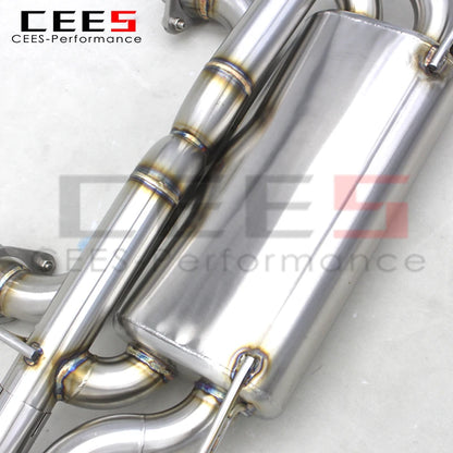 CEES Performance Stainless Steel Axle Exhaust  For  Rapide S 560CV 2013-2018 exhaust systems