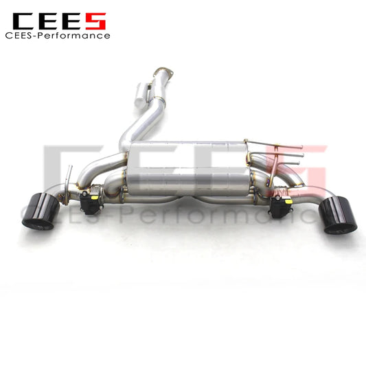 CEES Performance Stainless Steel Catback Exhaust Pipes For Toyota GR YARiS 1.6T 2023 exhaust systems