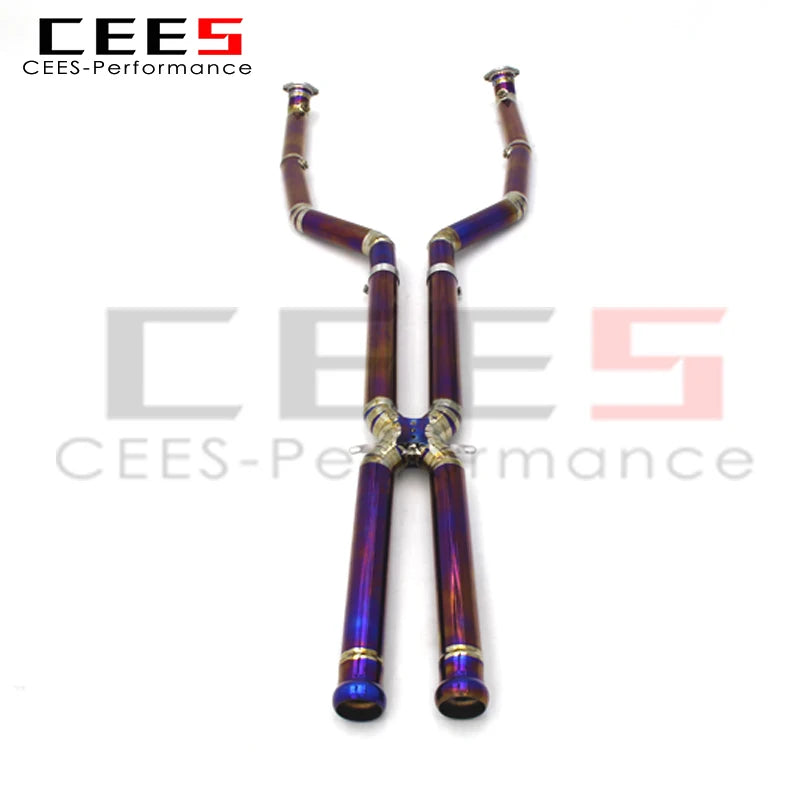 CEES Performance Titanium Equal length Mid pipe For BMW M3 E90/E92/E93 4.0L 2007-2013 Boska Exhaust Pipe Car Exhaust System