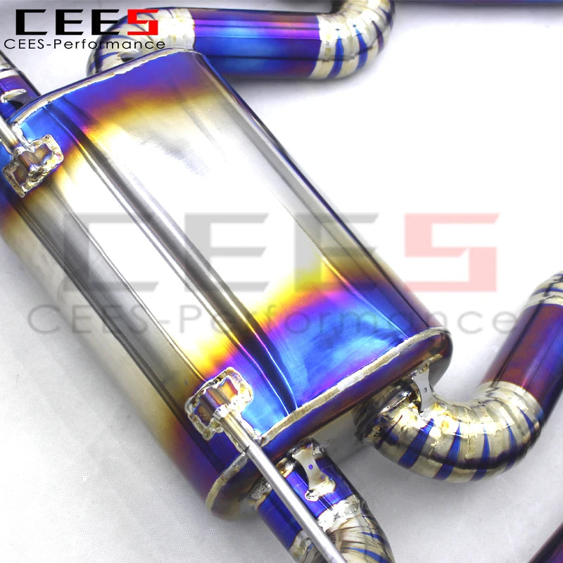 CEES Performance Titanium Valved Sport Exhaust System For BMW M3/M4 G80/G82 3.0T 2020-2025 Escape catback Exhaust