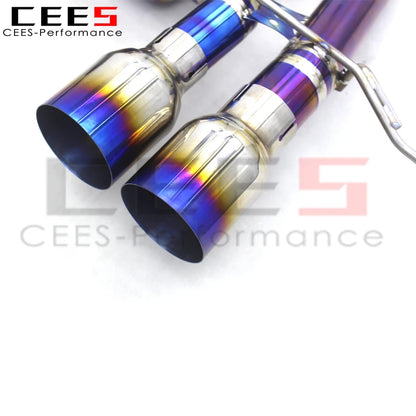 CEES Performance Titanium Valved Sport Exhaust System For BMW M3/M4 G80/G82 3.0T 2020-2025 Escape catback Exhaust