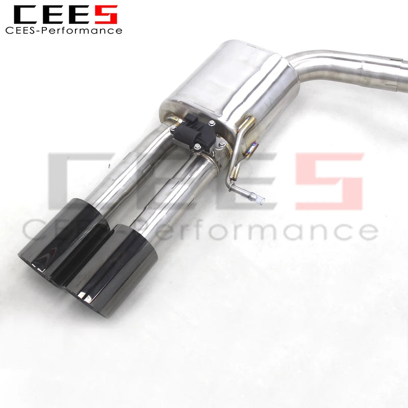 CEES  Performance Tuning Valved Sport Exhaust System For Audi S8 D5 4.0T 2020-2024 304 Stainless Steel Catback Exhaust