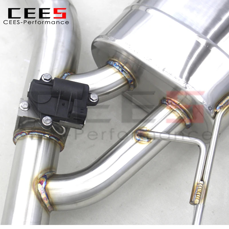 CEES Performance Valved Exhaust Catback Muffler For BMW X3/X4 M40i 3.0T 2016-2023 Car Exhaust Pipe Stainless Steel Escape