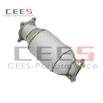 CEES Performance racing 304 Stainless Steel Downpipe For Porsche Macan 2.0T 2013-2019 downpipe with catalyst Car Exhaust Pipe