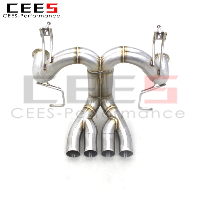 CEES Performance racing Stainless Steel Car Exhaust Pipe For Lamborghini Aventador LP700/LP750SV 6.5L 2011-2016 Catback Exhaust