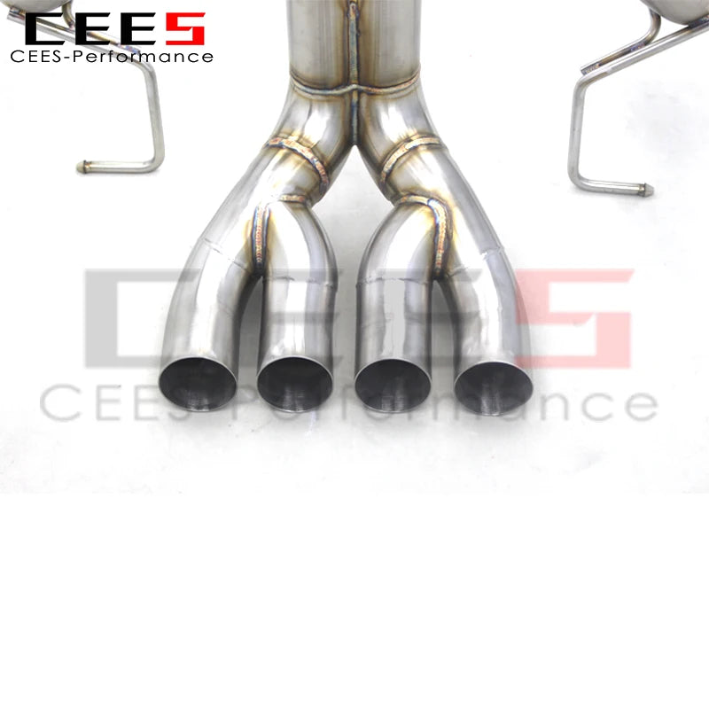 CEES Performance racing Stainless Steel Car Exhaust Pipe For Lamborghini Aventador LP700/LP750SV 6.5L 2011-2016 Catback Exhaust