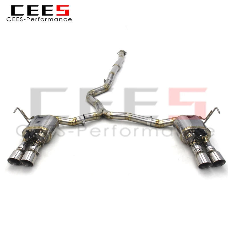 CEES Racing Catback Exhaust System For Subaru STI 2.5T 2008-2021 High quality Titanium alloy valve control Exhaust Pipe Muffler