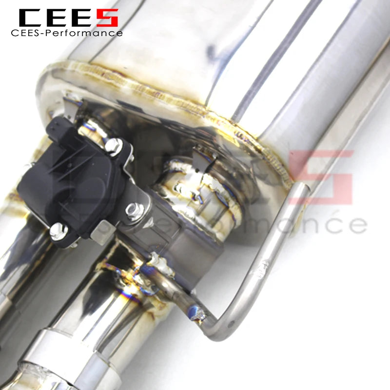 CEES Racing Catback Exhaust System For Subaru STI 2.5T 2008-2021 High quality Titanium alloy valve control Exhaust Pipe Muffler