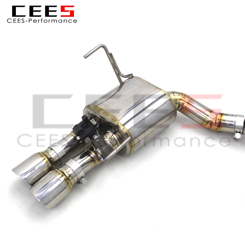 CEES Racing Catback Exhaust System For Subaru STI 2.5T 2008-2021 High quality Titanium alloy valve control Exhaust Pipe Muffler