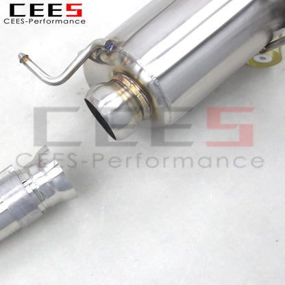 CEES  SS304 Axle Exhaust Tuning Auto Parts For Maserati Gran Turismo/GT Upgrade MC Style 2007-2021