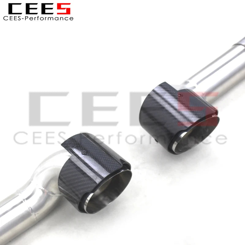 CEES  SS304 Axle Exhaust Tuning Auto Parts For Maserati Gran Turismo/GT Upgrade MC Style 2007-2021