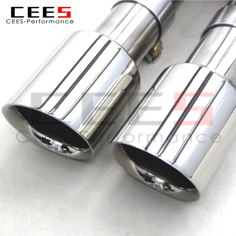 CEES Sport Catback Exhaust Pipes for Audi A7 C7/C8 3.0T 2012-2023 Stainless Steel Escape Muffler Car Exhaust System