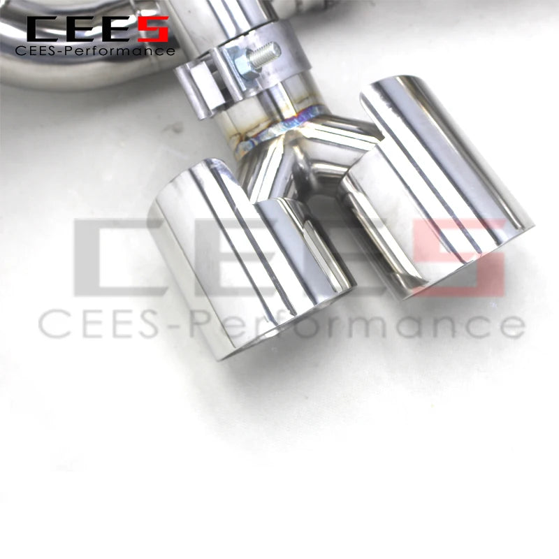 CEES  Stainless Steel Sport Exhaust System Tuning Auto Parts For PORSCHE 911 997.1/997.2 Carrera 2004-2012 Catback muffler