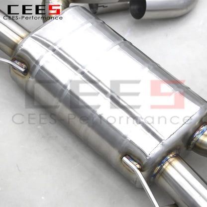 CEES Stainless Steel muffler exhaust Catback Exhaust systems For BMW X3M/X4M F97/F98 3.0T 2019-2023