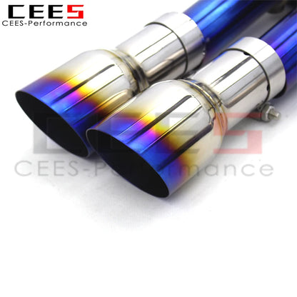 CEES Titanium Axle Exhaust System Exhaust Pipe Muffler Exhaust valve control For BMW M3 E90/E92/E93 4.0L 2008-2013