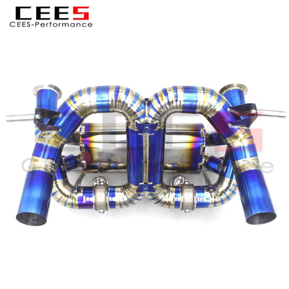 CEES Titanium Exhaust Pipes For Lamborghini Aventador SVJ 2011-2019 Racing Sport Car Exhaust Pipe Muffler Performance Catback