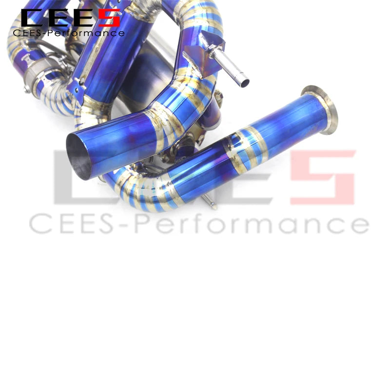 CEES Titanium Exhaust Pipes For Lamborghini Aventador SVJ 2011-2019 Racing Sport Car Exhaust Pipe Muffler Performance Catback