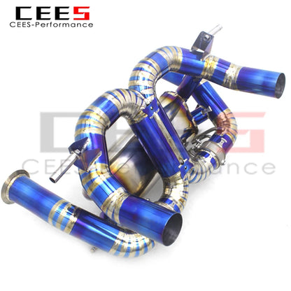 CEES Titanium Exhaust Pipes For Lamborghini Aventador SVJ 2011-2019 Racing Sport Car Exhaust Pipe Muffler Performance Catback