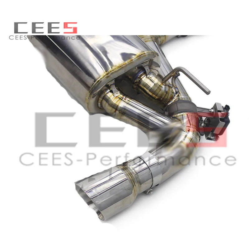 CEES Titanium Full set Catback Exhaust Valvetronic Muffler System pipe For Toyota Supra A90 3.0T 2020-2023 Catless downpipe